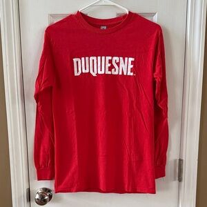 Duquesne Red long sleeve t-shirt